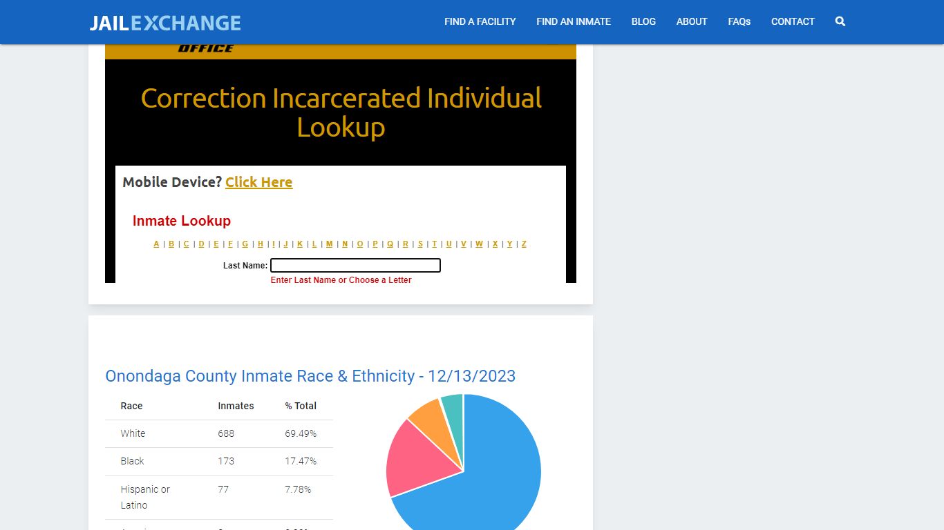 Onondaga County Justice Center Inmate Search - Jail Exchange